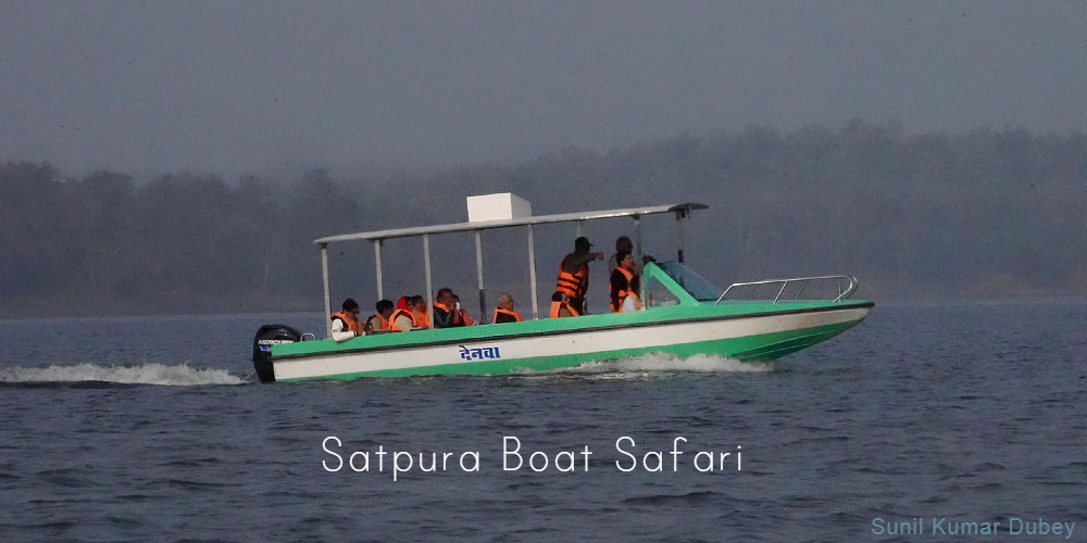 Boat safari at Madhai zone in Satpura national park. Read how to book ...
